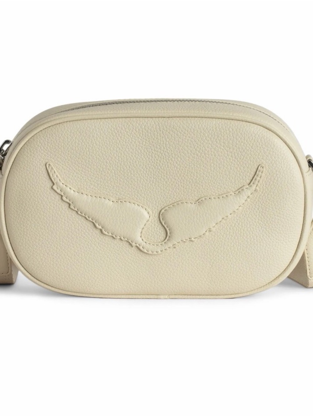 New Zadig & Voltaire Crossbody Leather Bag with pouch